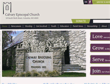 Tablet Screenshot of calvaryonninth.org